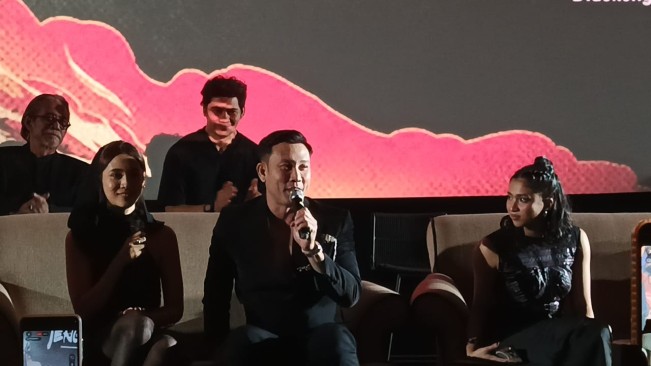 Gala Premier Film di Epicentrum XXI Kuningan, Jakarta Selatan, Jumat (22/8) [Selvianus Kopong Basar]